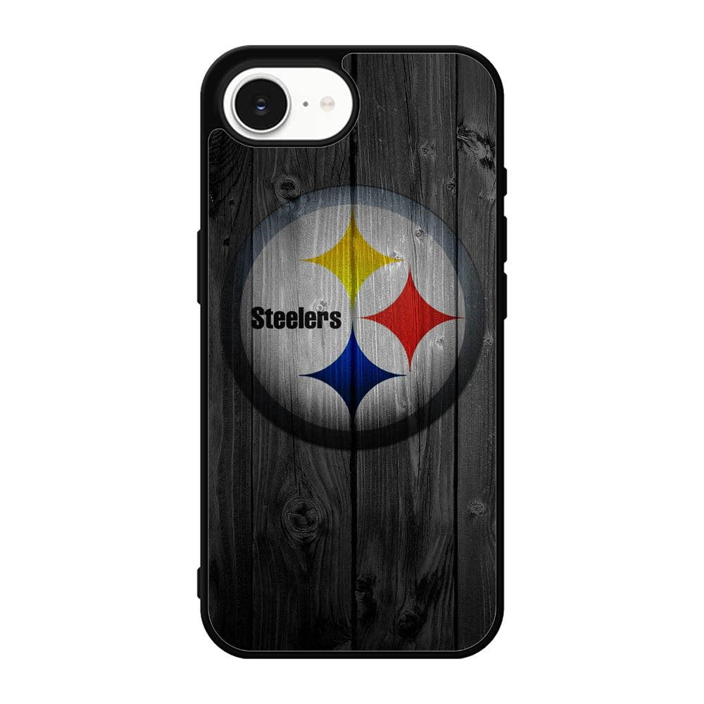 Pittsburgh Steelers Wood iPhone 17e Case OV2863