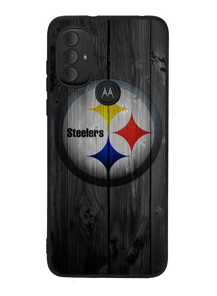 Pittsburgh Steelers Wood Motorola Moto G Pure 2021 , Moto G Power 2022 Case OV2863