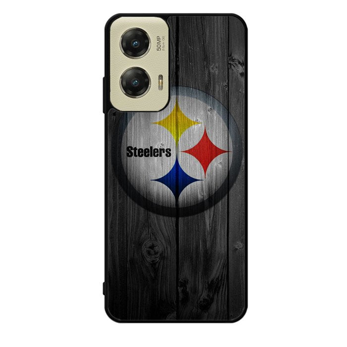 Pittsburgh Steelers Wood Motorola Moto G Stylus 5G 2024 Case OV2863