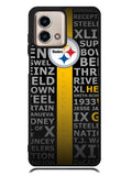 Pittsburgh Steelers Name Motorola Moto G Stylus 5G 2023 Case OV2884