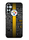 Pittsburgh Steelers Name Samsung Galaxy A35 5G Case OV2884