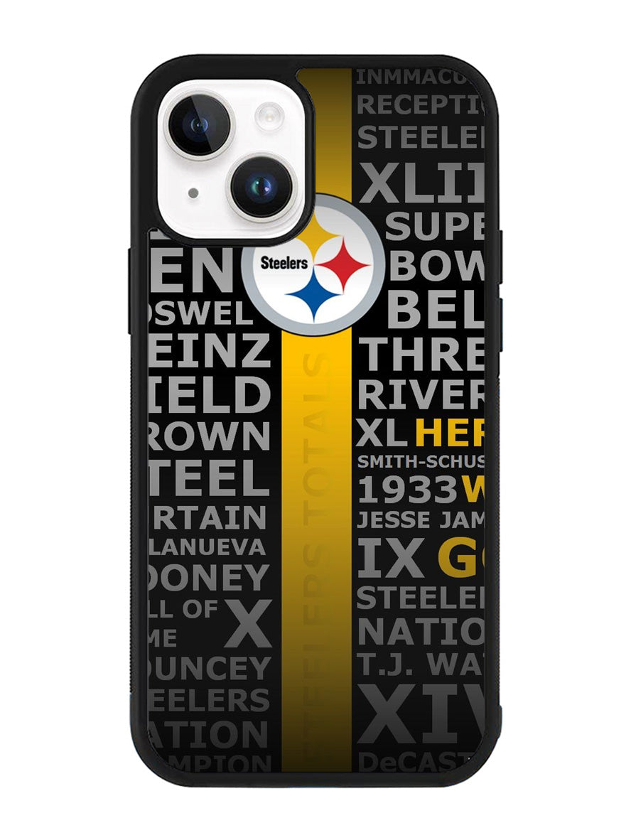 Pittsburgh Steelers Name iPhone 14 Plus Case QC2884