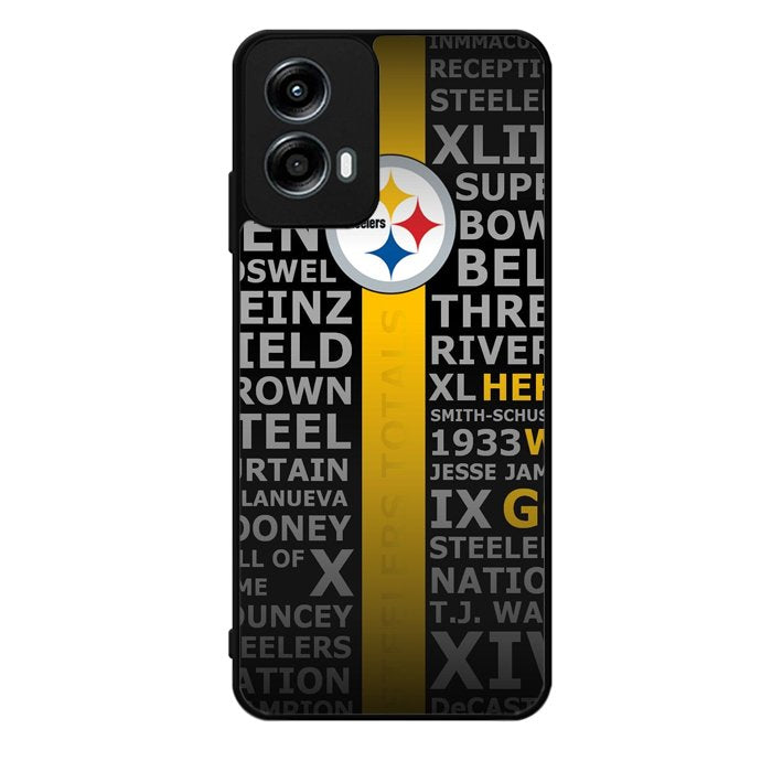 Pittsburgh Steelers Name Motorola Moto G Play 2024 Case OV2884