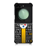 Pittsburgh Steelers Name Samsung Galaxy Z Flip 6 5G 2024 Case OV2884
