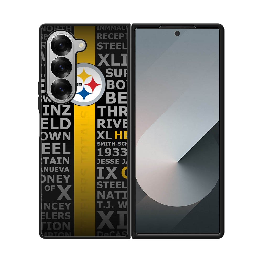 Pittsburgh Steelers Name Samsung Galaxy Z Fold 7 5G Case OV2884