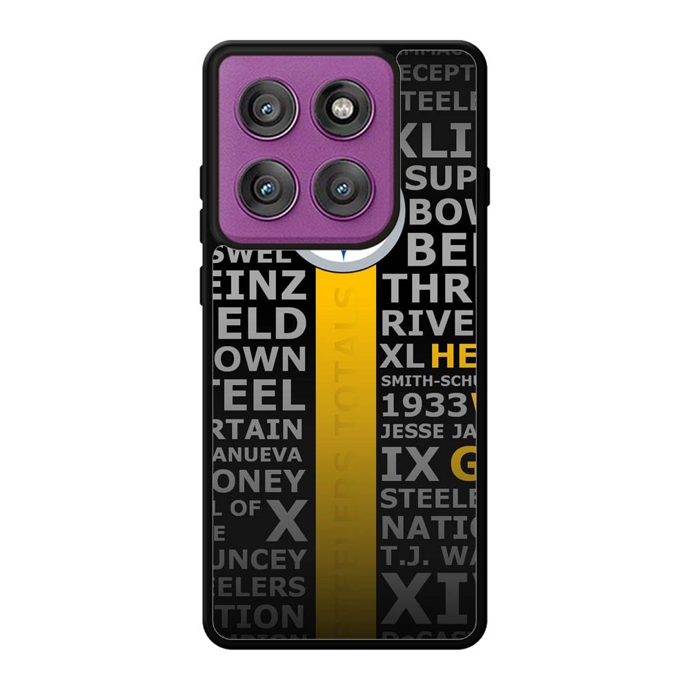 Pittsburgh Steelers Name Motorola Moto Edge 60 Pro Case OV2884