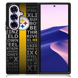 Pittsburgh Steelers Name Samsung Galaxy Z Fold 7 Case OV2884