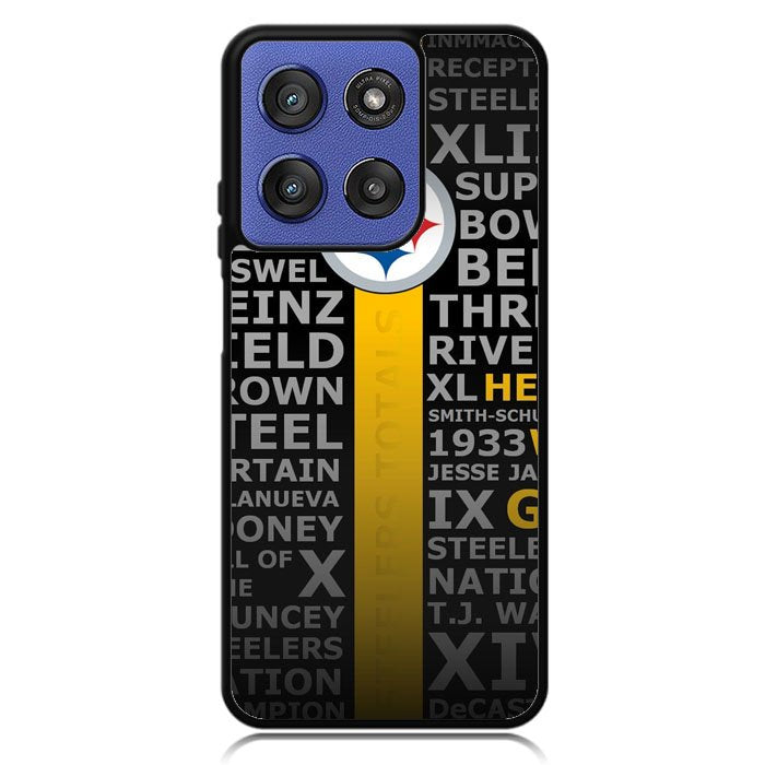 Pittsburgh Steelers Name Motorola Moto G Stylus 5G 2025 Case OV2884