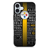 Pittsburgh Steelers Name iPhone 16 Plus Case QC2884
