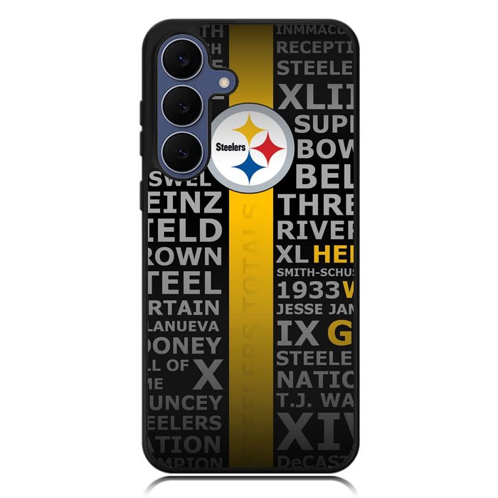 Pittsburgh Steelers Name Samsung Galaxy S25 FE Case OV2884