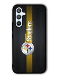 Pittsburgh Steelers Carbon Metal Samsung Galaxy A14 5G Case QC2875