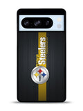 Pittsburgh Steelers Carbon Metal Google Pixel 8 Pro Case QC2875