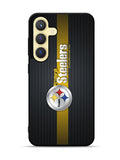 Pittsburgh Steelers Carbon Metal Samsung Galaxy S25 Plus 5G , Samsung Galaxy S25+ 5G Case OV2875