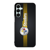Pittsburgh Steelers Carbon Metal Samsung Galaxy A16 Case OV2875