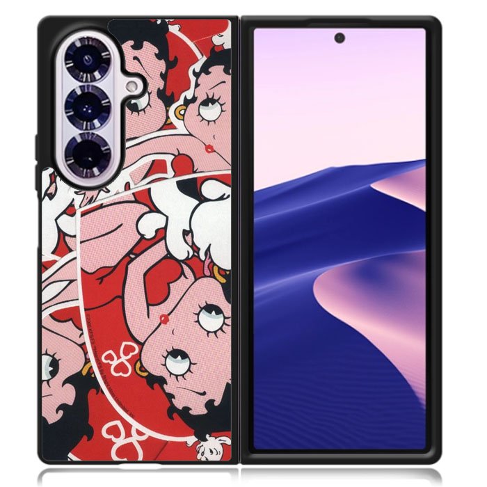 Vintage betty boop Samsung Galaxy Z Fold 7 Case OV2053
