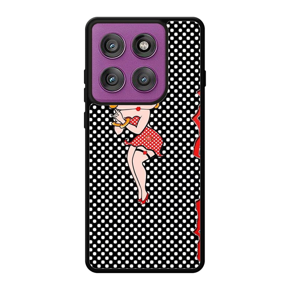 Cartoon Character Betty Boop Motorola Moto Edge 60 Pro Case QC4406