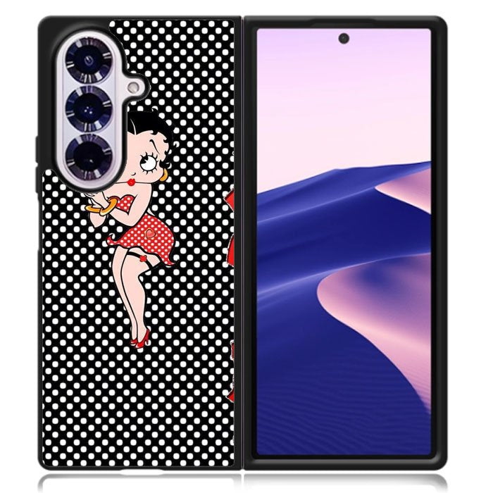 Cartoon Character Betty Boop Samsung Galaxy Z Fold 7 Case OV4406