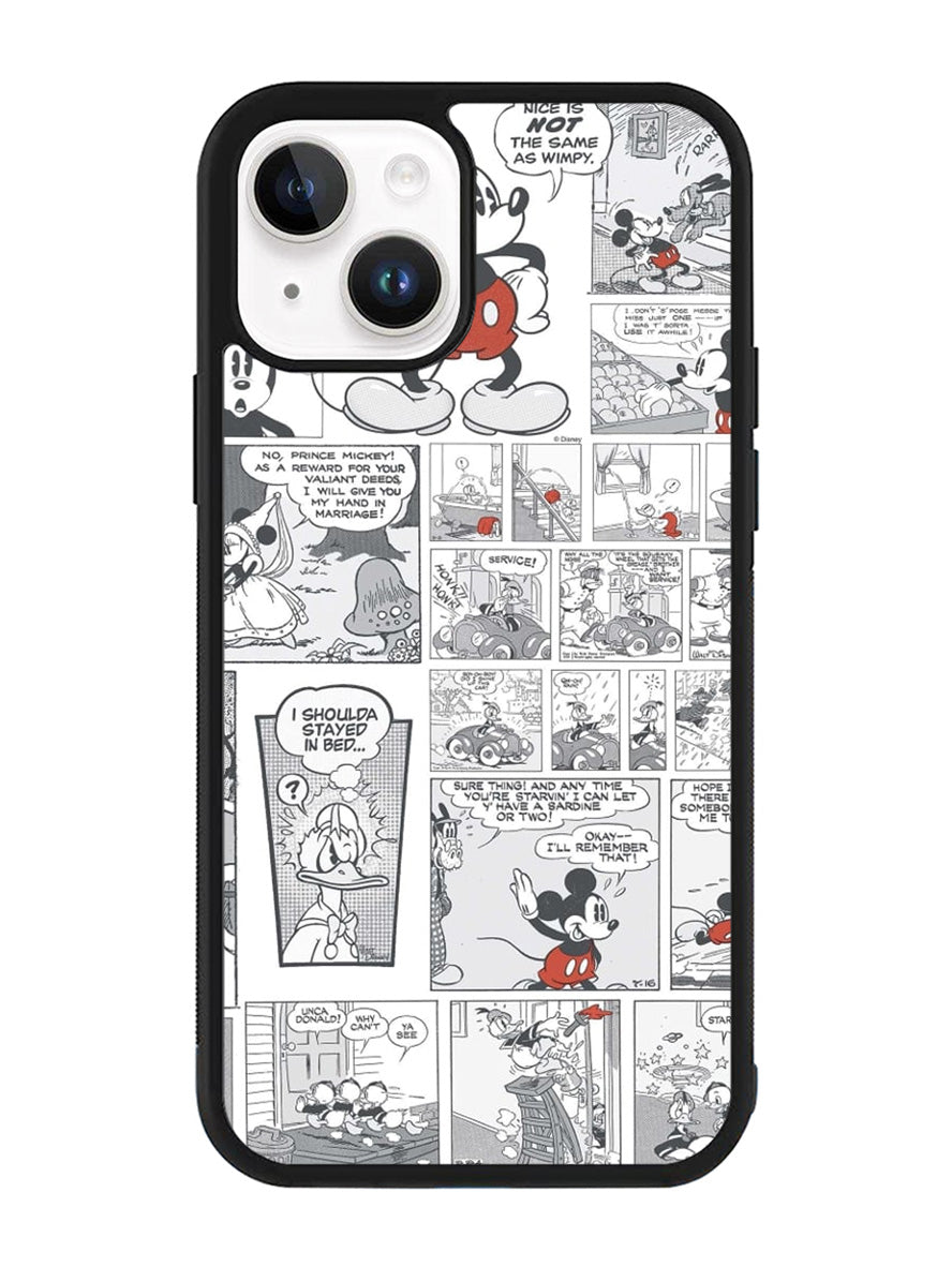 Disney Mickey Comic Cartoon Childrens iPhone 14 Plus Case QC4715