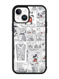 Disney Mickey Comic Cartoon Childrens iPhone 15 Case OV4715