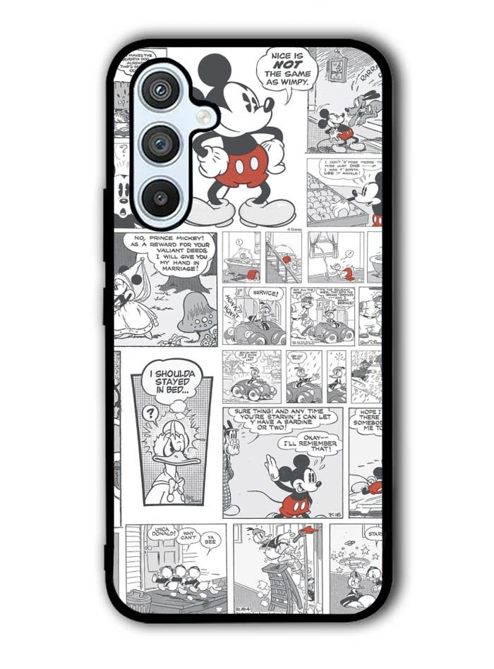 Disney Mickey Comic Cartoon Childrens Samsung Galaxy A14 5G Case QC4715