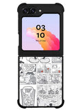 Disney Mickey Comic Cartoon Childrens Samsung Galaxy Z Flip 5 5G 2023 Case OV4715