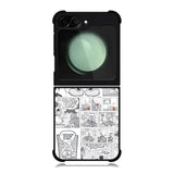 Disney Mickey Comic Cartoon Childrens Samsung Galaxy Z Flip 6 5G 2024 Case OV4715