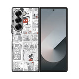 Disney Mickey Comic Cartoon Childrens Samsung Galaxy Z Fold 7 5G Case QC4715