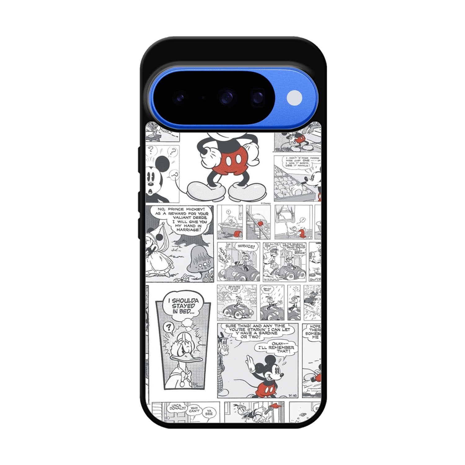 Disney Mickey Comic Cartoon Childrens Google Pixel 10 Case QC4715