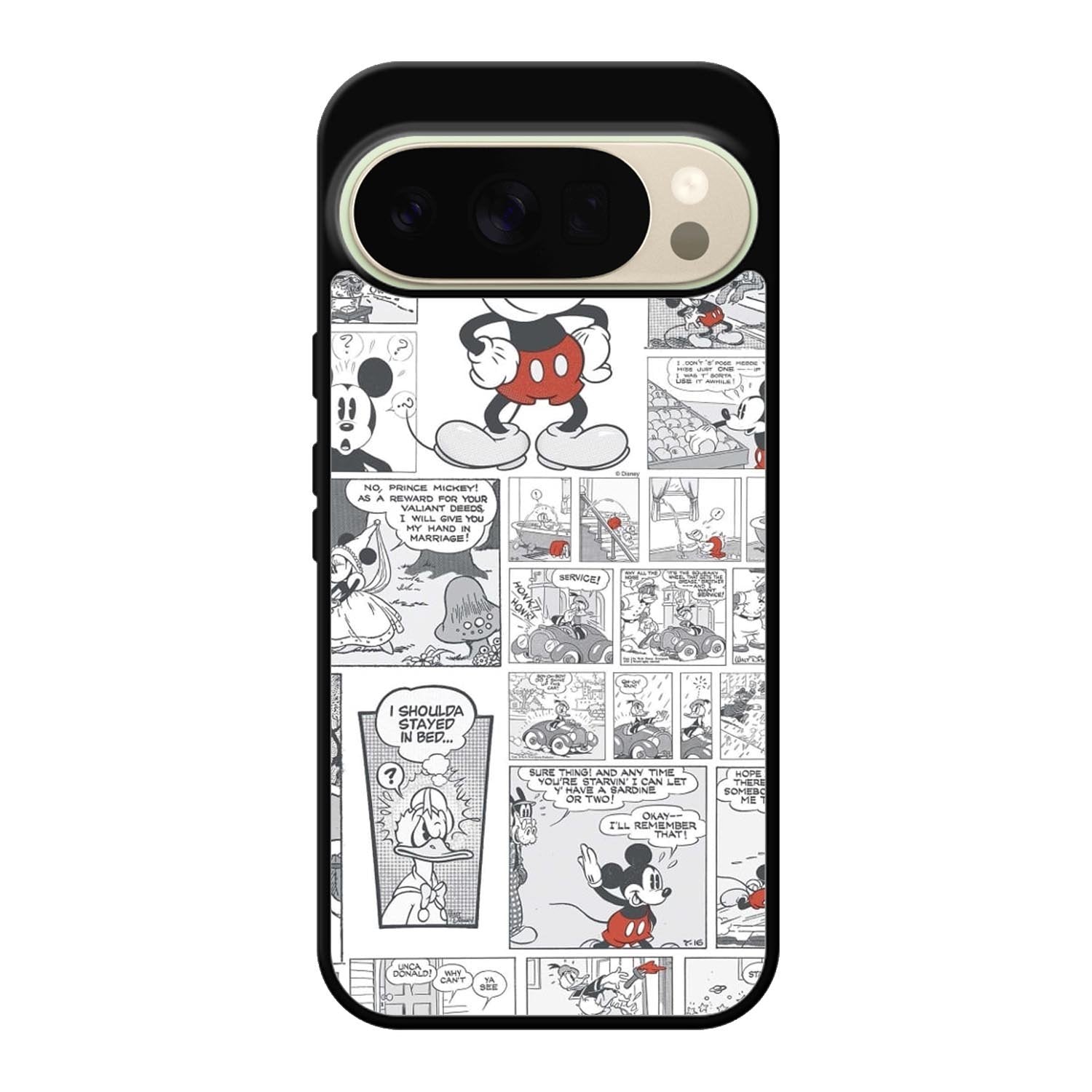 Disney Mickey Comic Cartoon Childrens Google Pixel 10 Pro Case QC4715