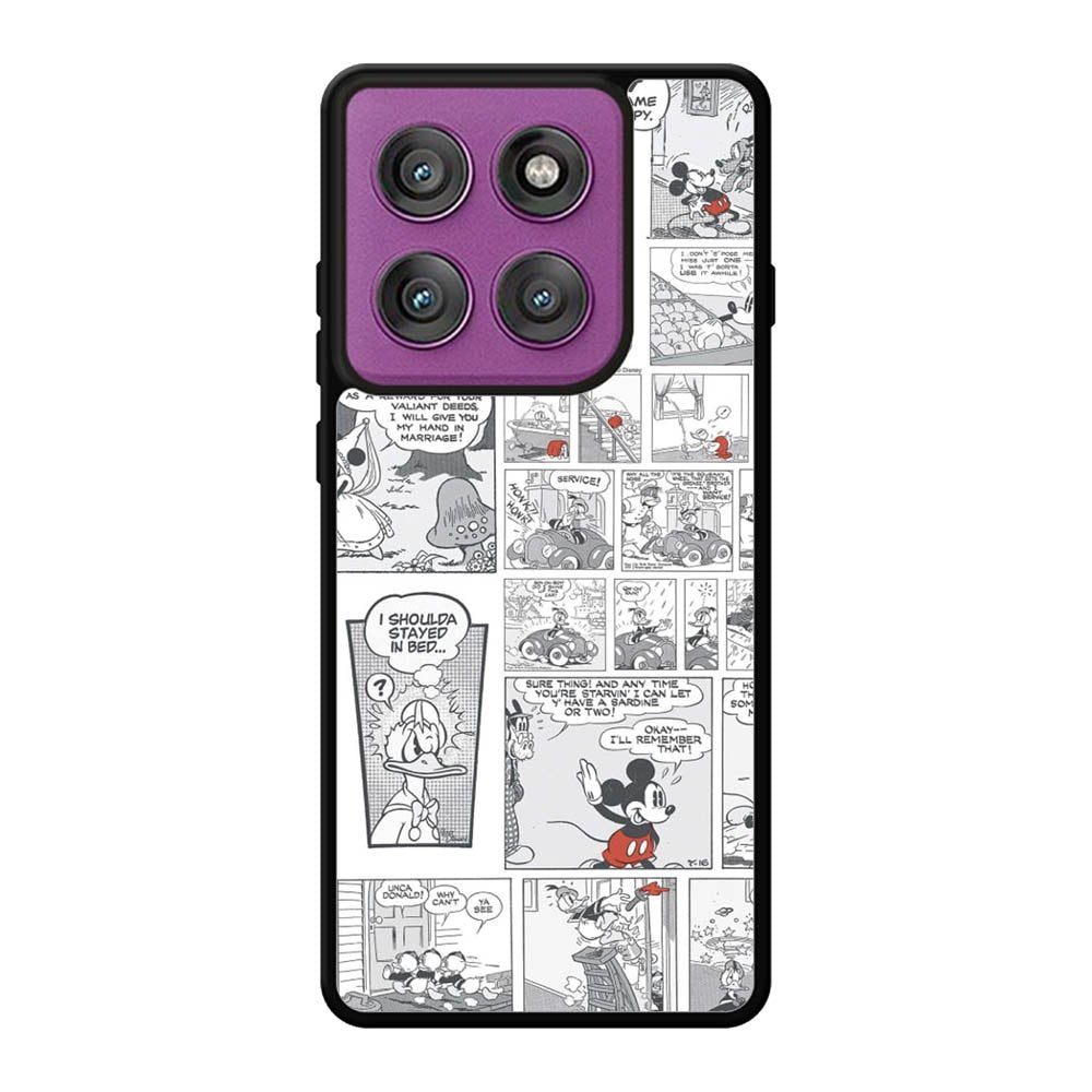 Disney Mickey Comic Cartoon Childrens Motorola Moto Edge 60 Pro Case QC4715