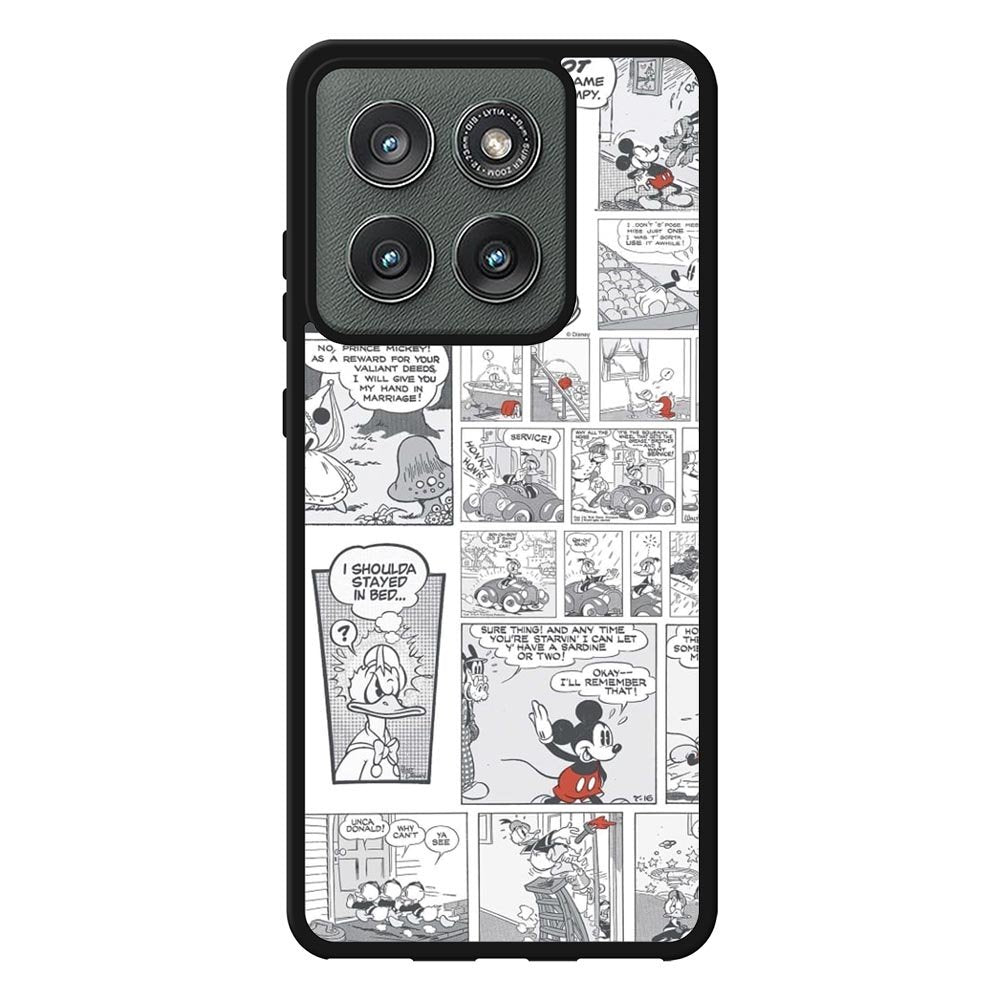 Disney Mickey Comic Cartoon Childrens Motorola Moto Edge 2025 Case QC4715