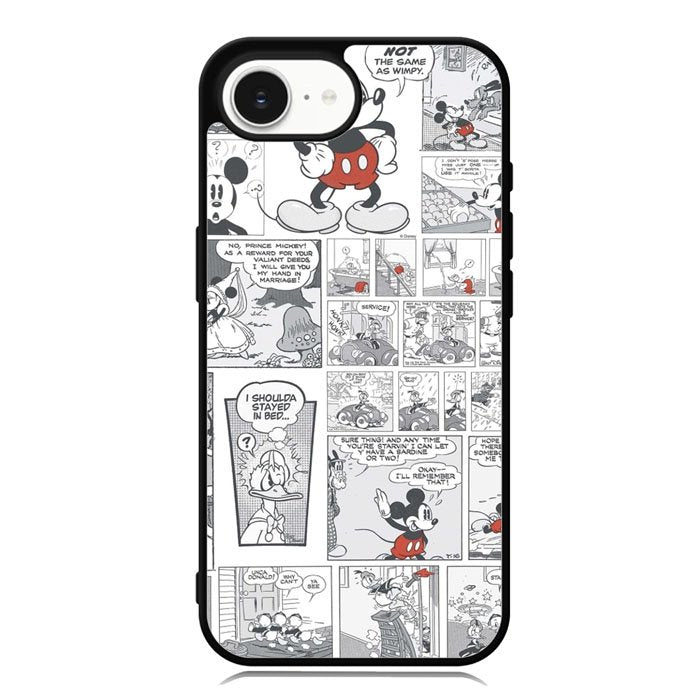 Disney Mickey Comic Cartoon Childrens iPhone 16e Case OV4715