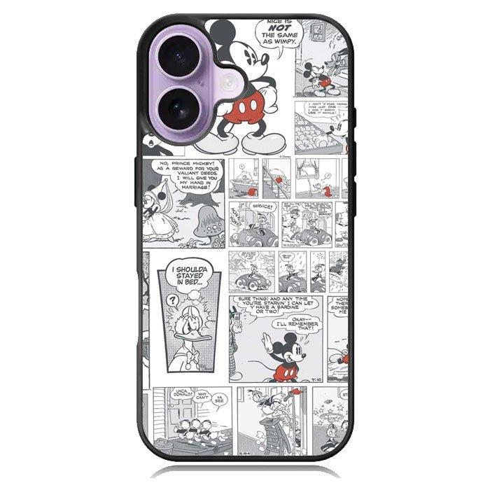 Disney Mickey Comic Cartoon Childrens iPhone 17 Case OV4715