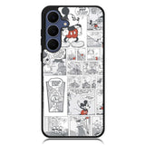 Disney Mickey Comic Cartoon Childrens Samsung Galaxy S25 FE Case OV4715