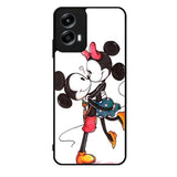 Romantic Couple Mickey Mouse Motorola Moto G Play 2024 Case OV2666