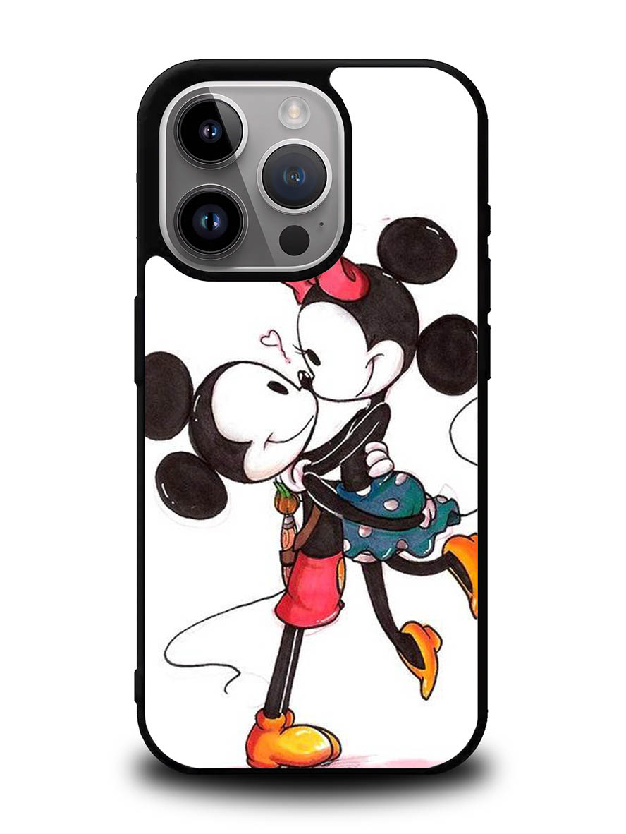 Romantic Couple Mickey Mouse iPhone 16 Pro Case OV2666