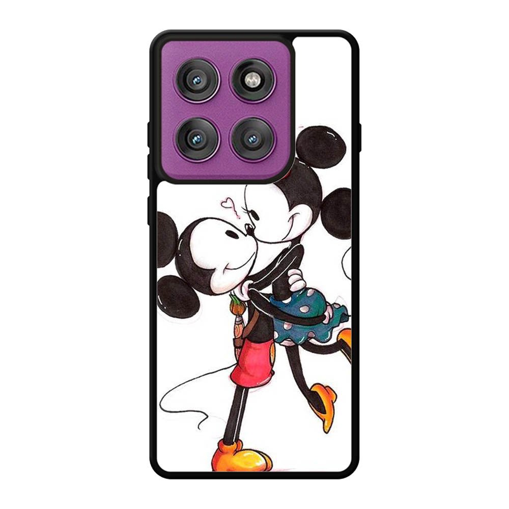 Romantic Couple Mickey Mouse Motorola Moto Edge 60 Pro Case QC2666