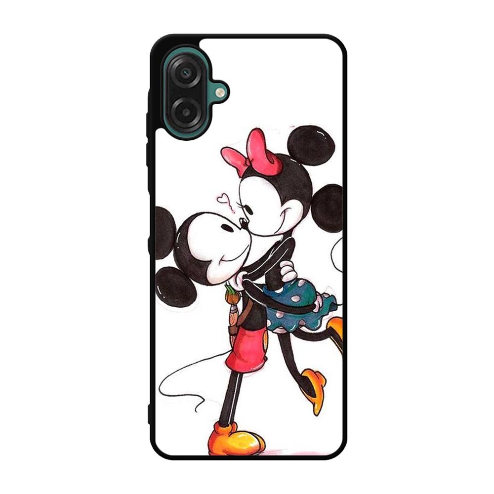 Romantic Couple Mickey Mouse Samsung Galaxy A07 Case QC2666