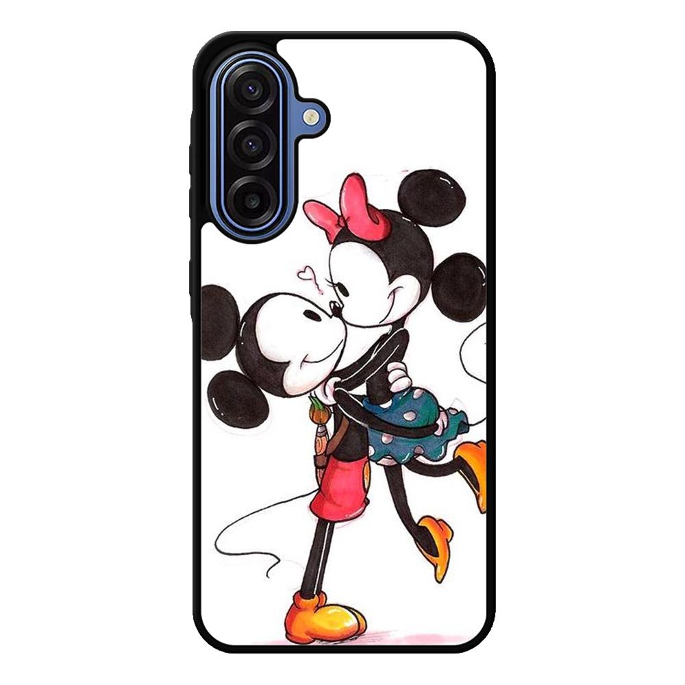 Romantic Couple Mickey Mouse Samsung Galaxy A17 Case QC2666
