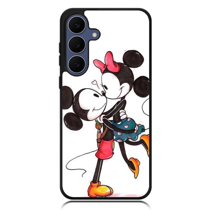 Romantic Couple Mickey Mouse Samsung Galaxy S25 FE Case OV2666