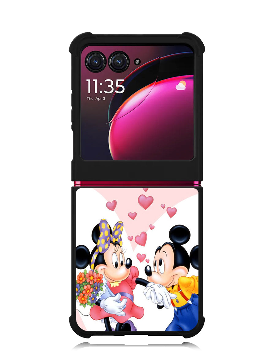 Mickey Mini Mouse Couple Motorola Moto Razr Plus 2023 , Moto Razr+ 2023 Case OV3263