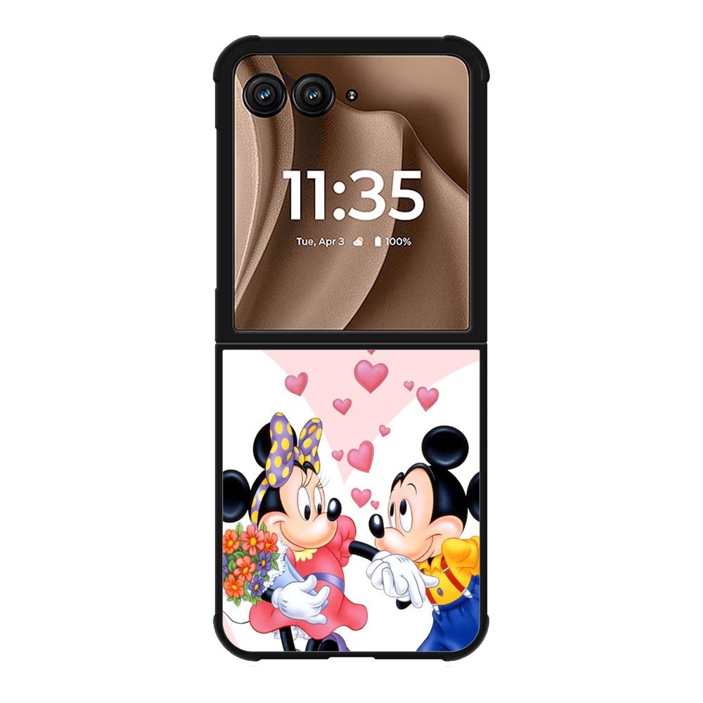 Mickey Mini Mouse Couple Motorola Moto RAZR Plus 2025 Case OV3263