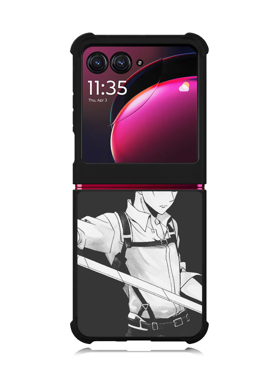 Ackerman en Levi Ackerman Motorola Moto Razr Plus 2023 , Moto Razr+ 2023 Case OV3726