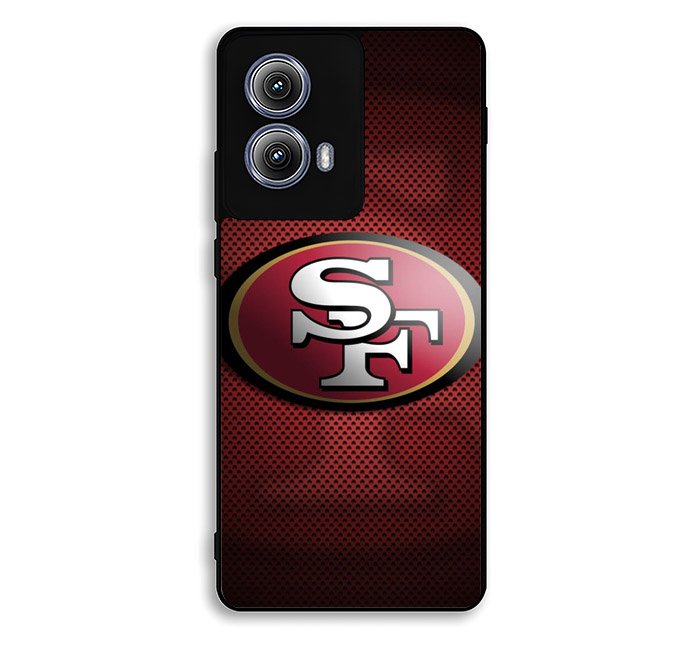 49ers logo 1st Motorola Moto Edge 2024 Case OV2317