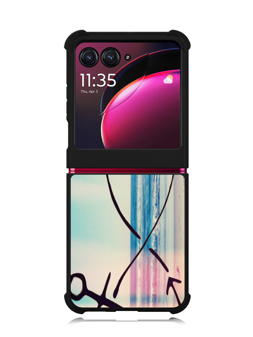 Anchor Beach Motorola Moto Razr Plus 2023 , Moto Razr+ 2023 Case OV3822
