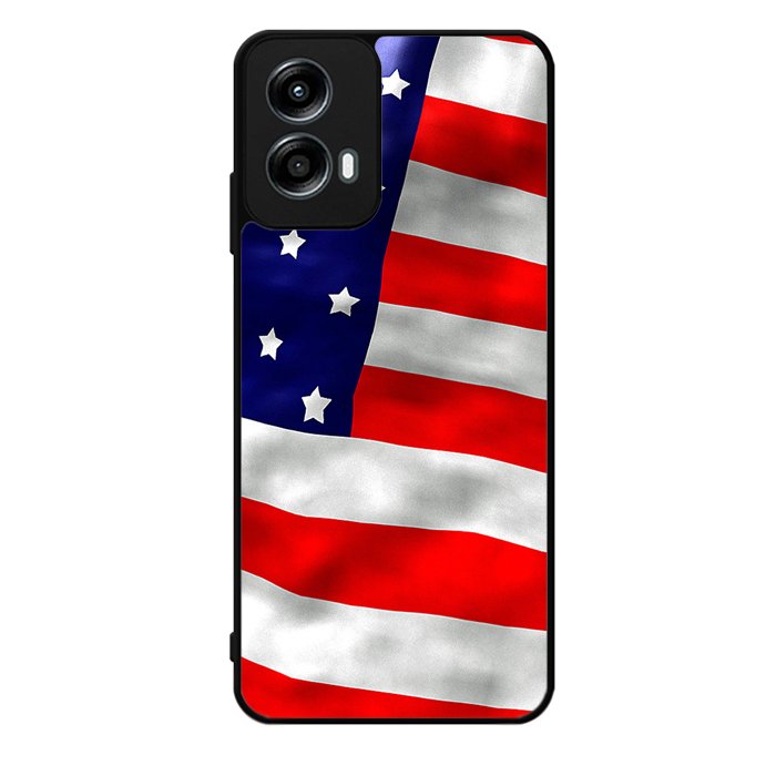 American Flag Motorola Moto G Play 2024 Case OV3785