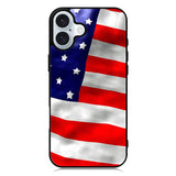 American Flag iPhone 16 Plus Case QC3785