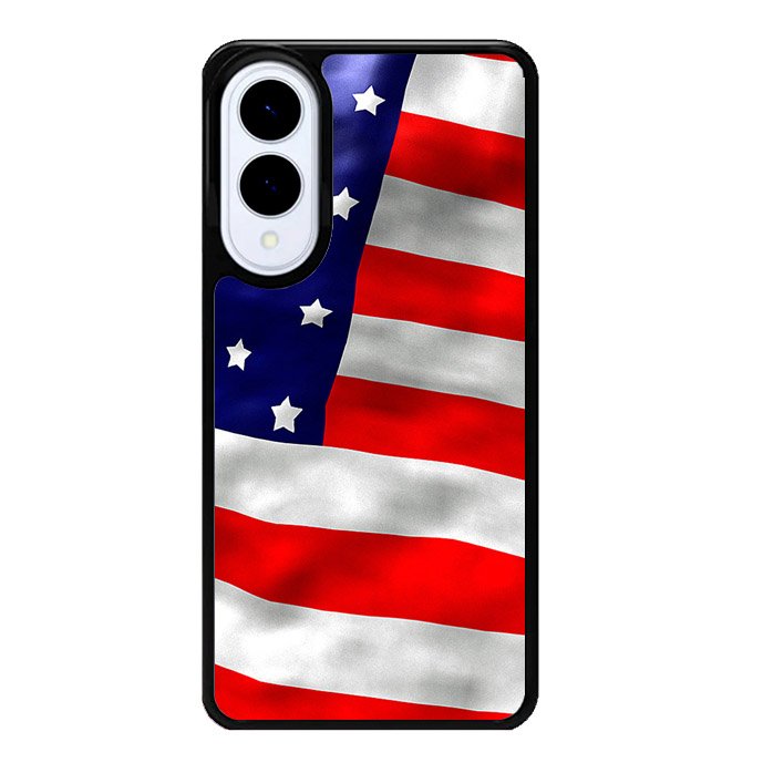 American Flag Samsung Galaxy S25 Edge 5G Case OV3785