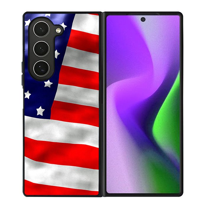 American Flag Samsung Galaxy Z Fold 6 5G 2024 Case OV3785