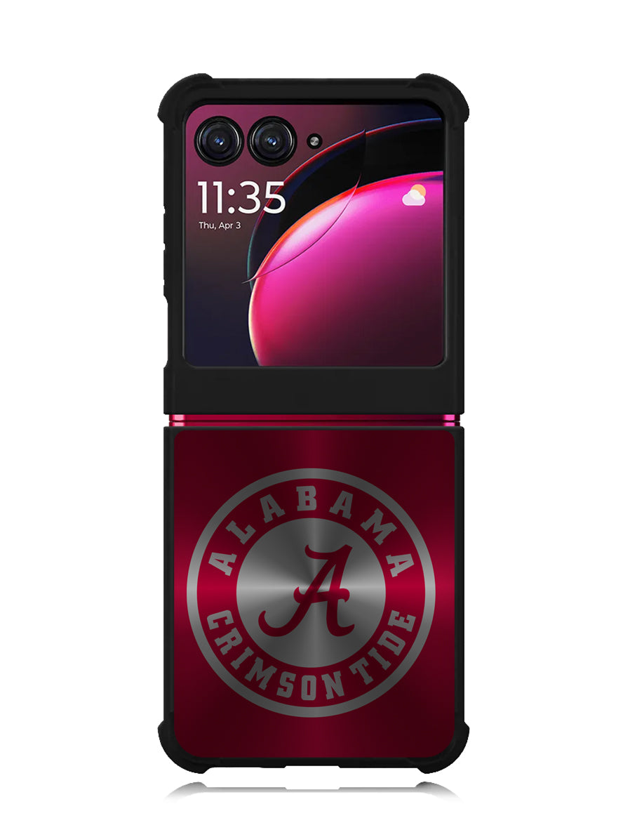Alabama Crimson Tide Logo 1st Motorola Moto Razr Plus 2023 , Moto Razr+ 2023 Case